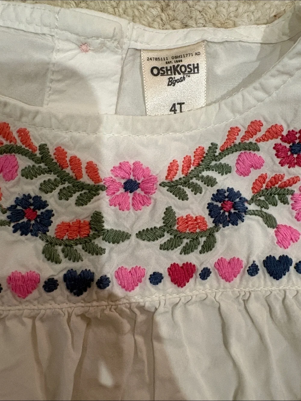OshKosh Bgosh white long